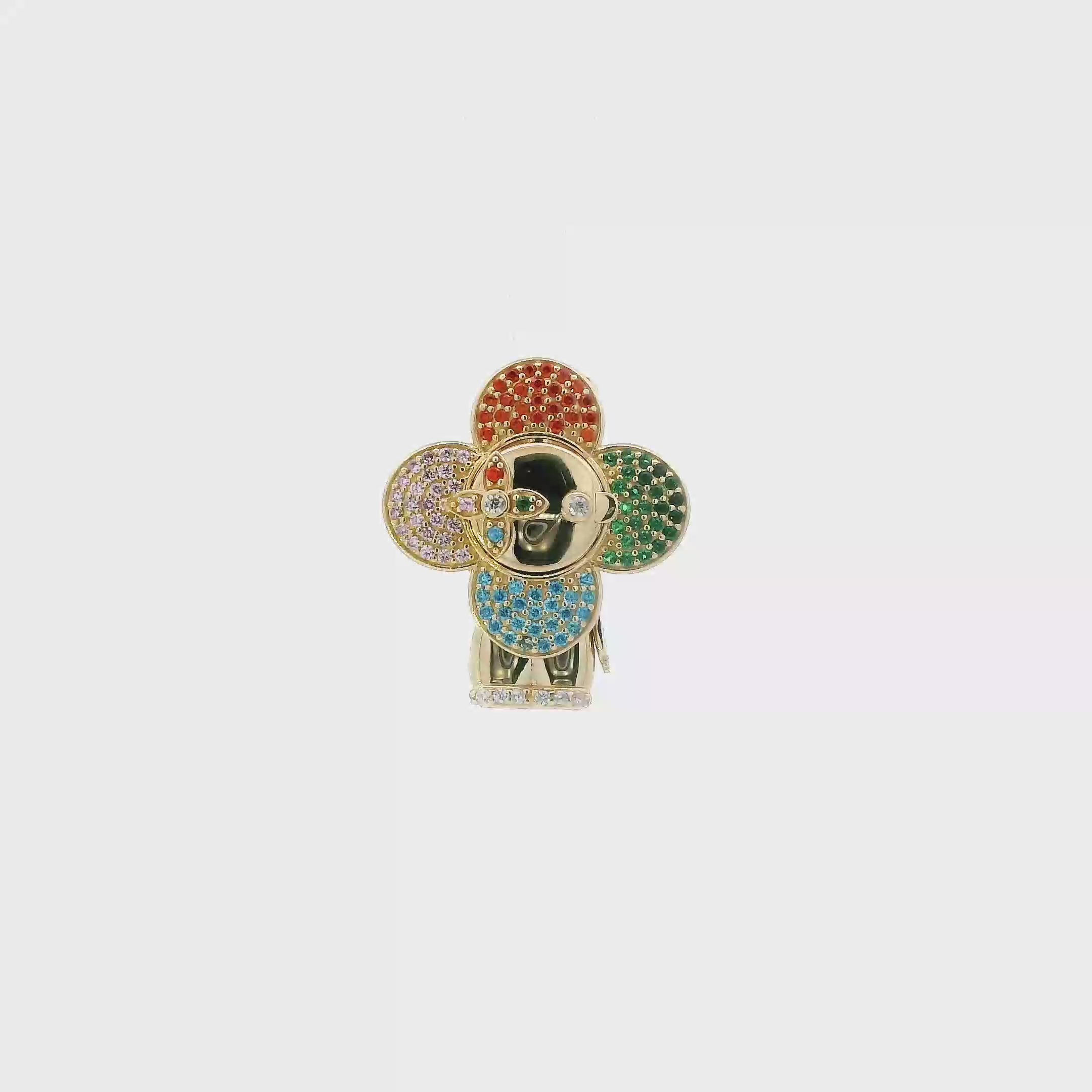 14K Yellow Gold 