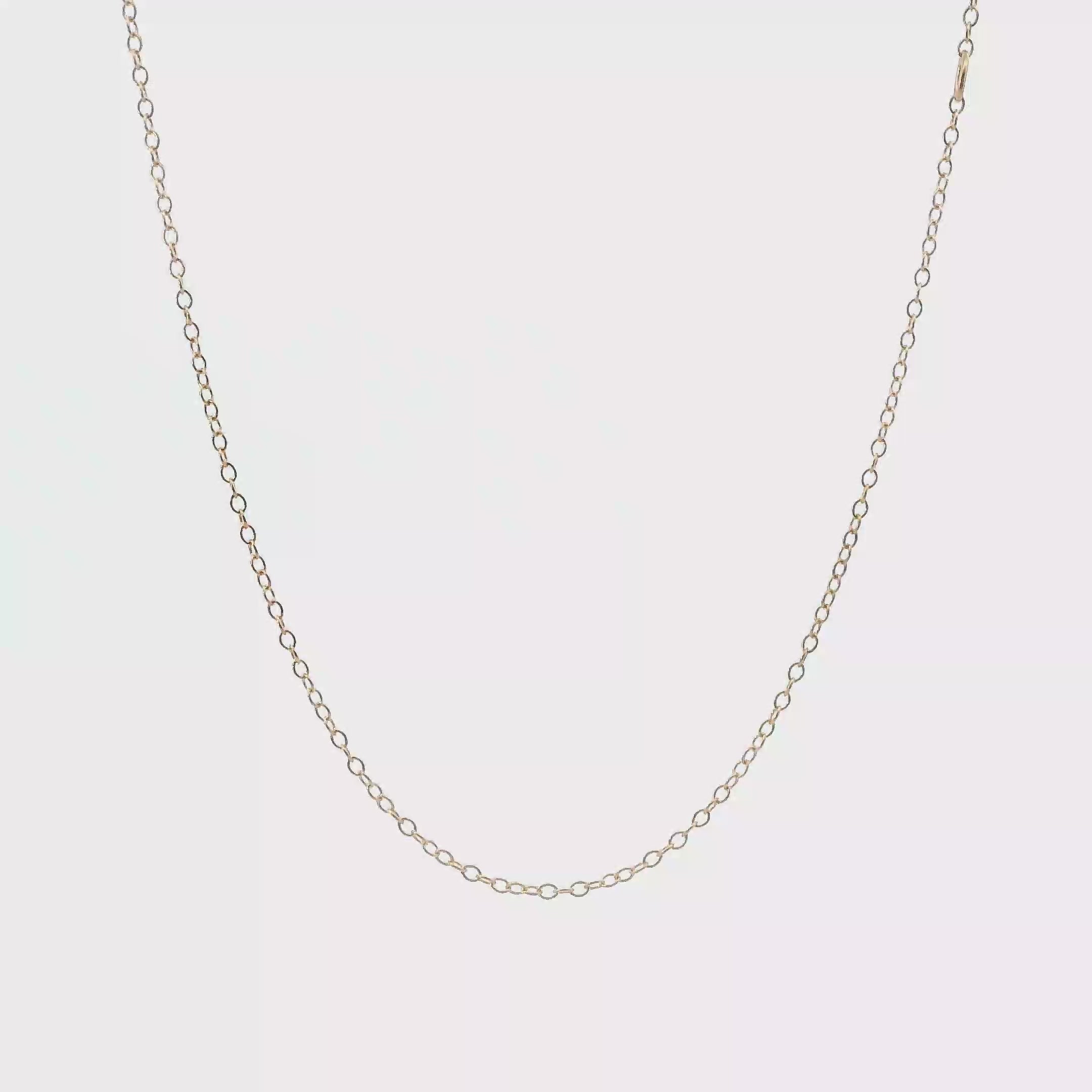 14K Rose Gold 16-18