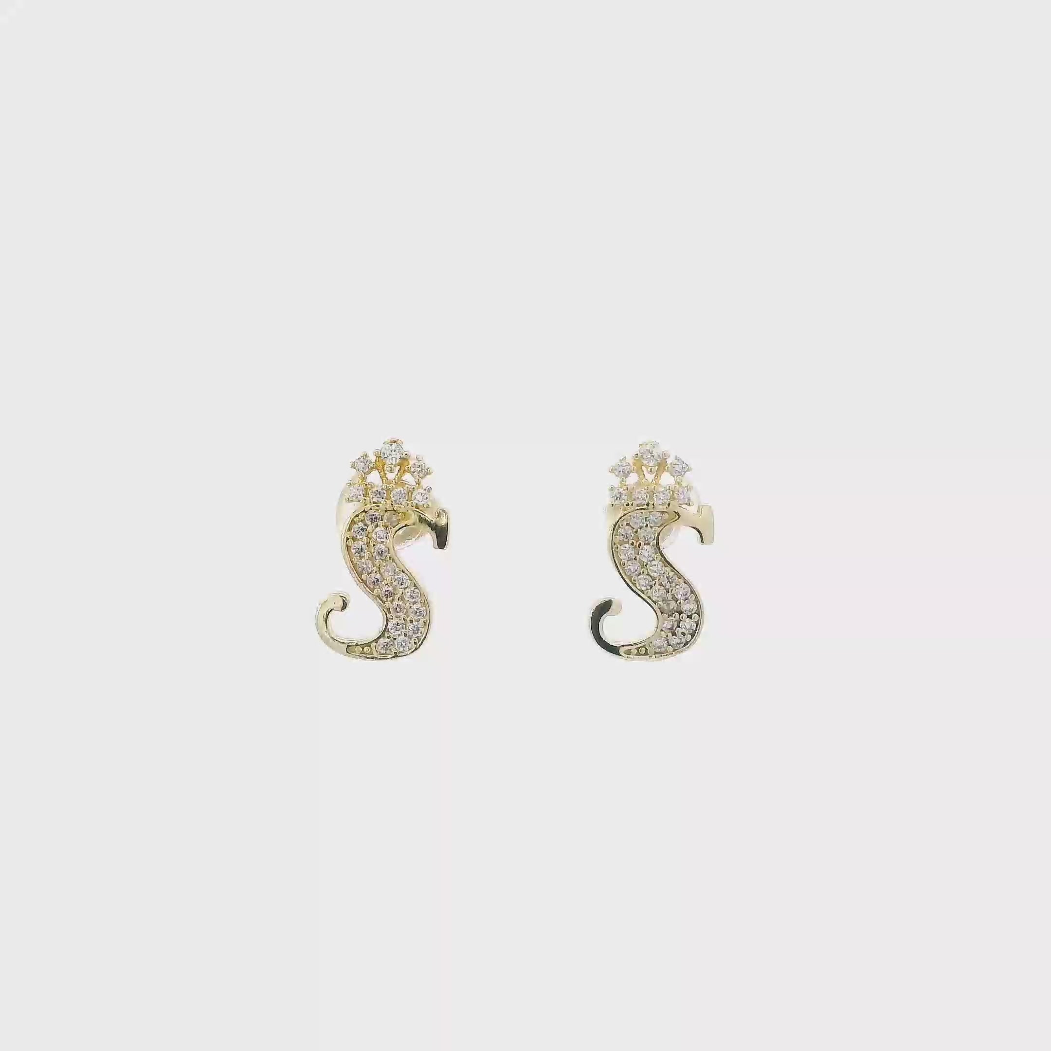 10K Yellow Gold Letter 