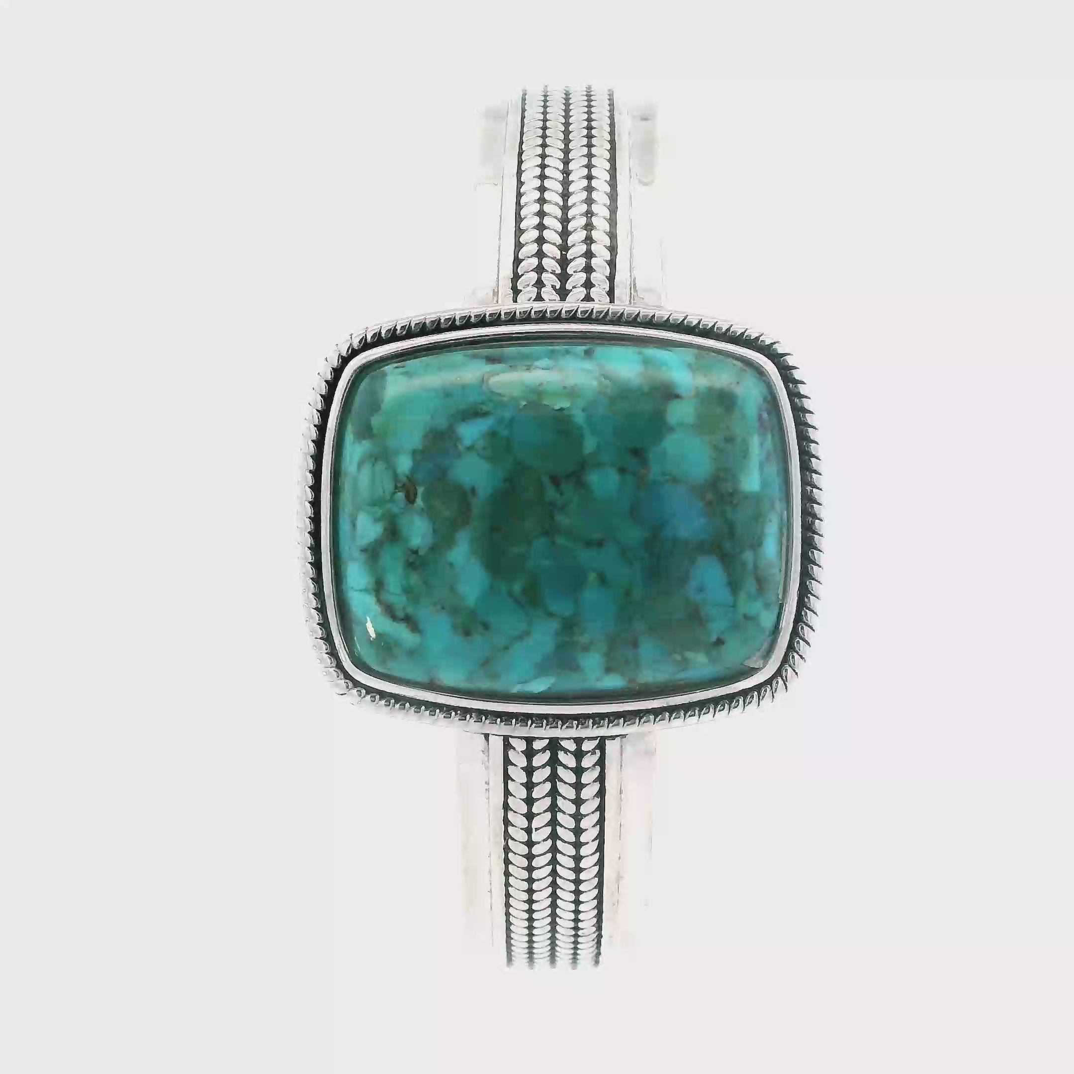 Sterling Silver Turquoise Cuff Bracelet
