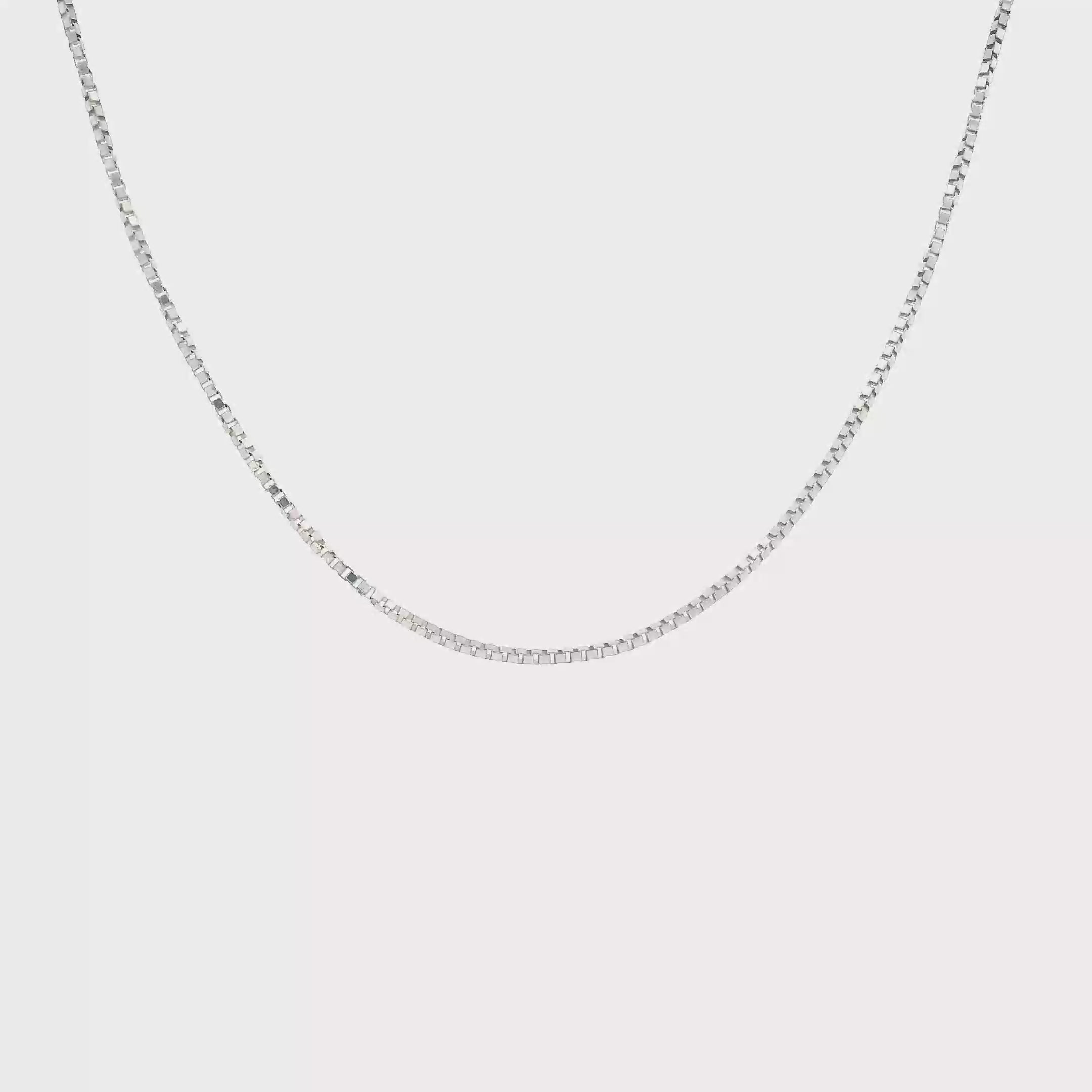 14K White Gold 16