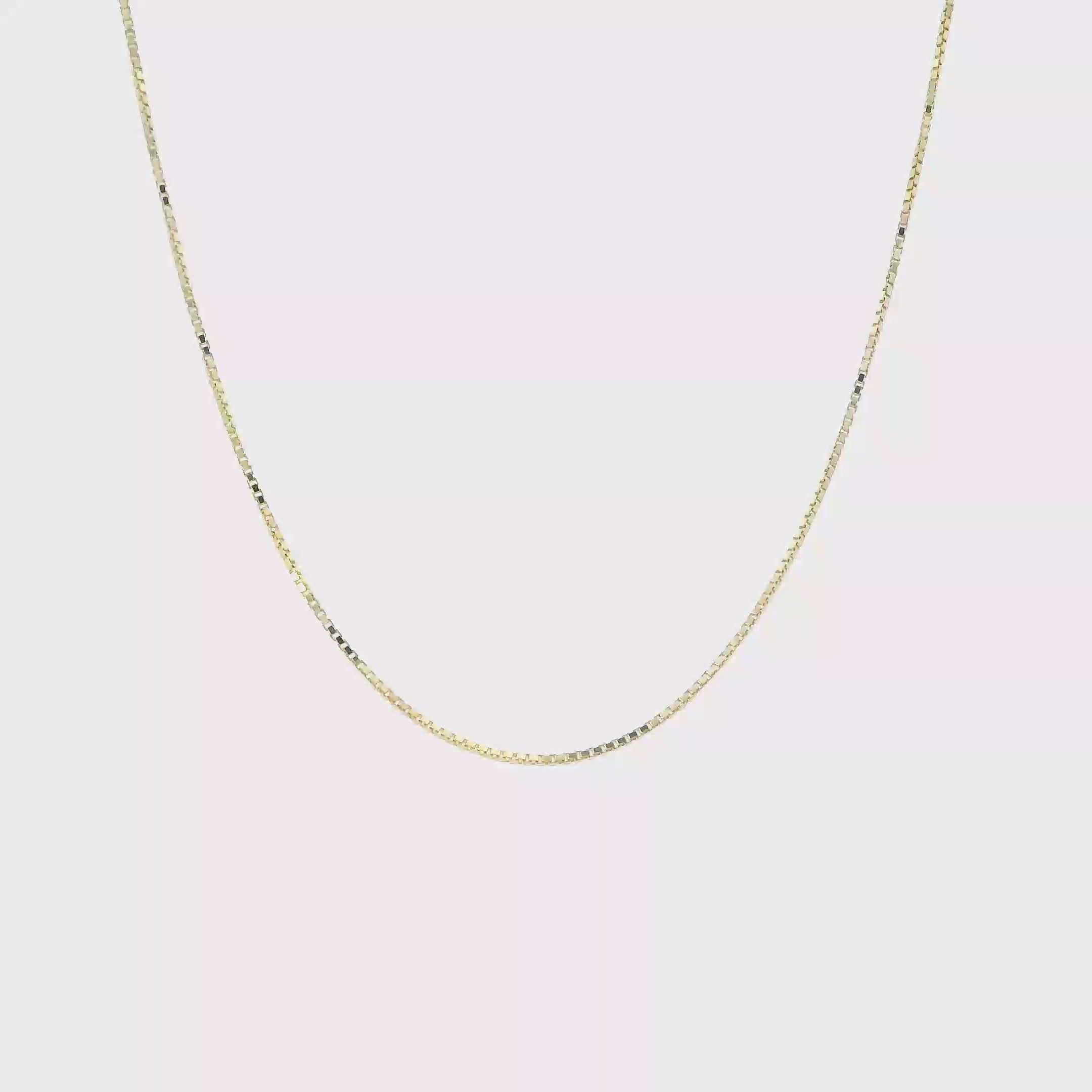 14K Yellow Gold 16