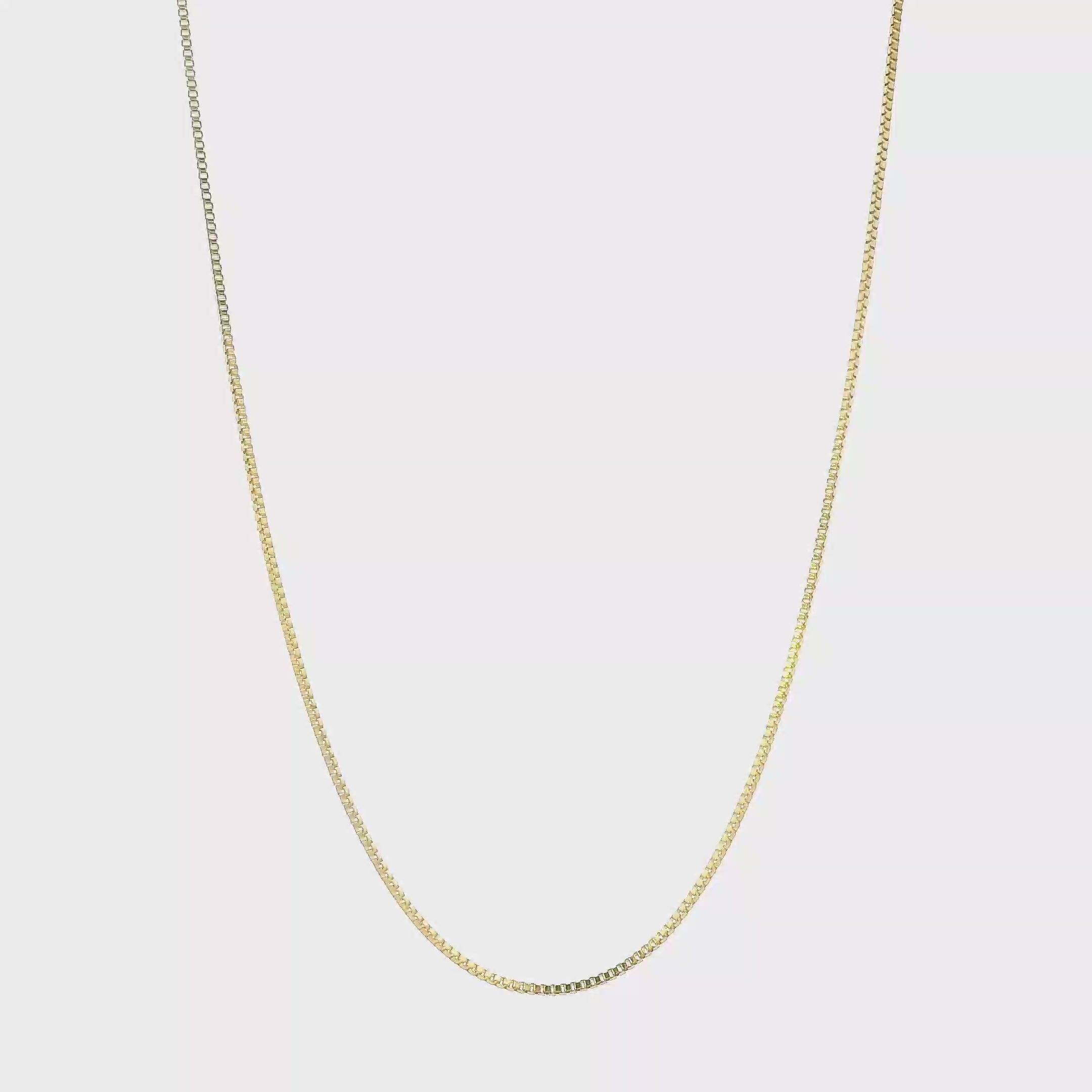 14K Yellow Gold 20