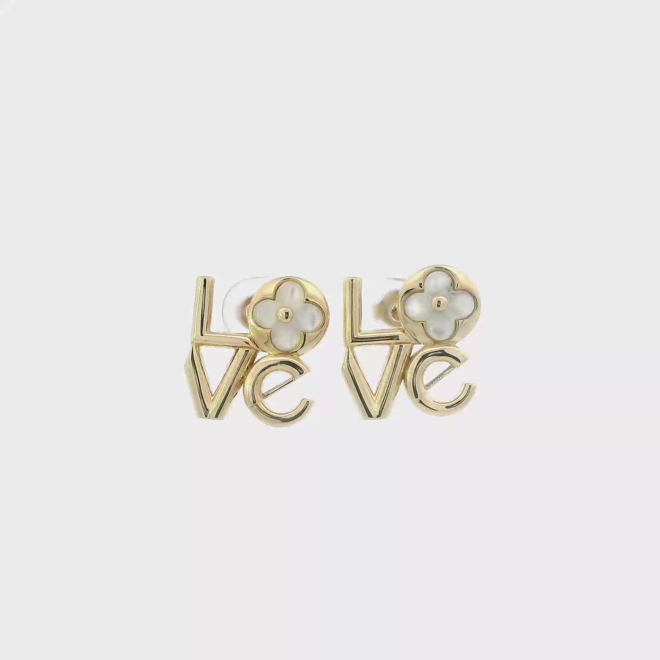 14K Yellow Gold Clover 