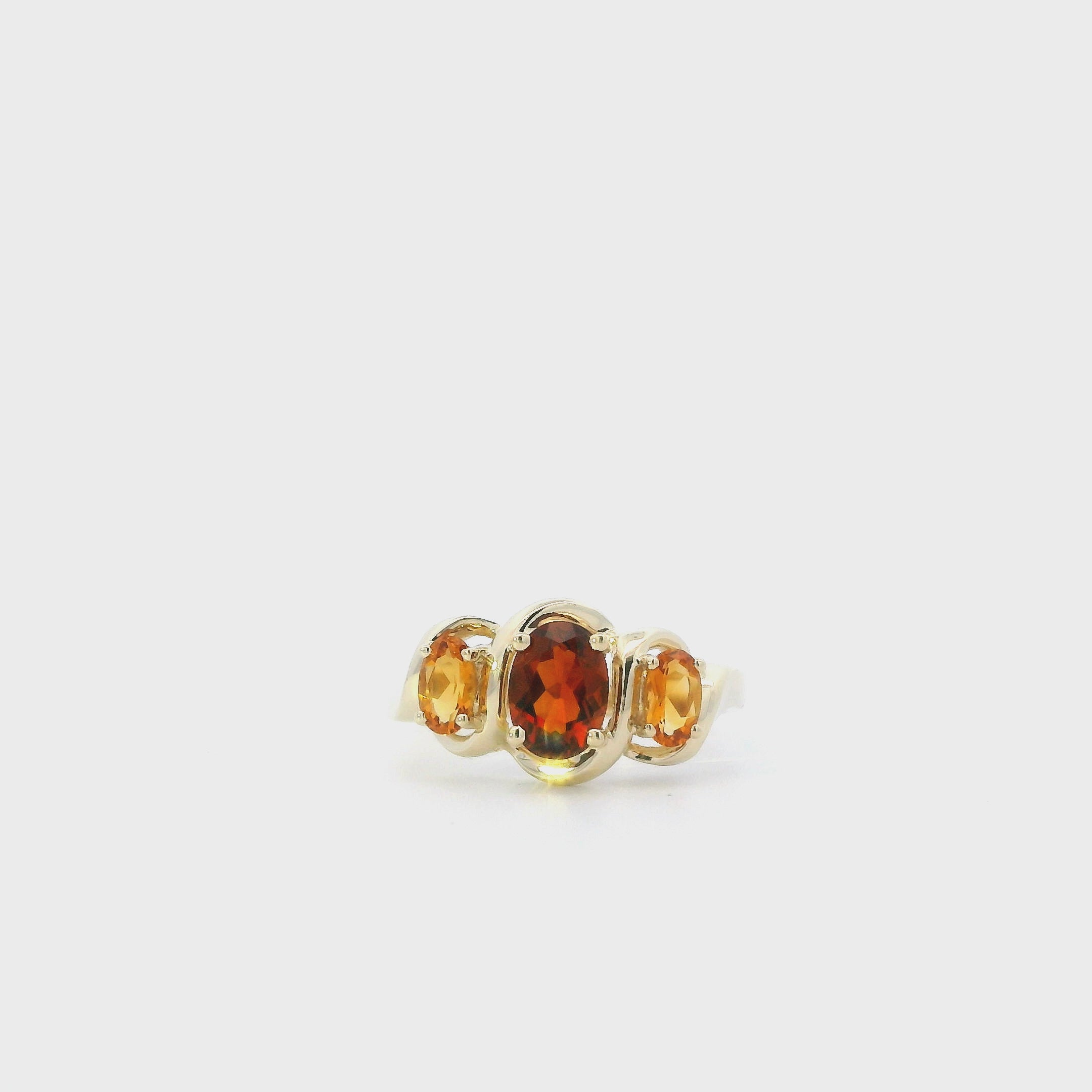 10K Yellow Gold Citrine Ring