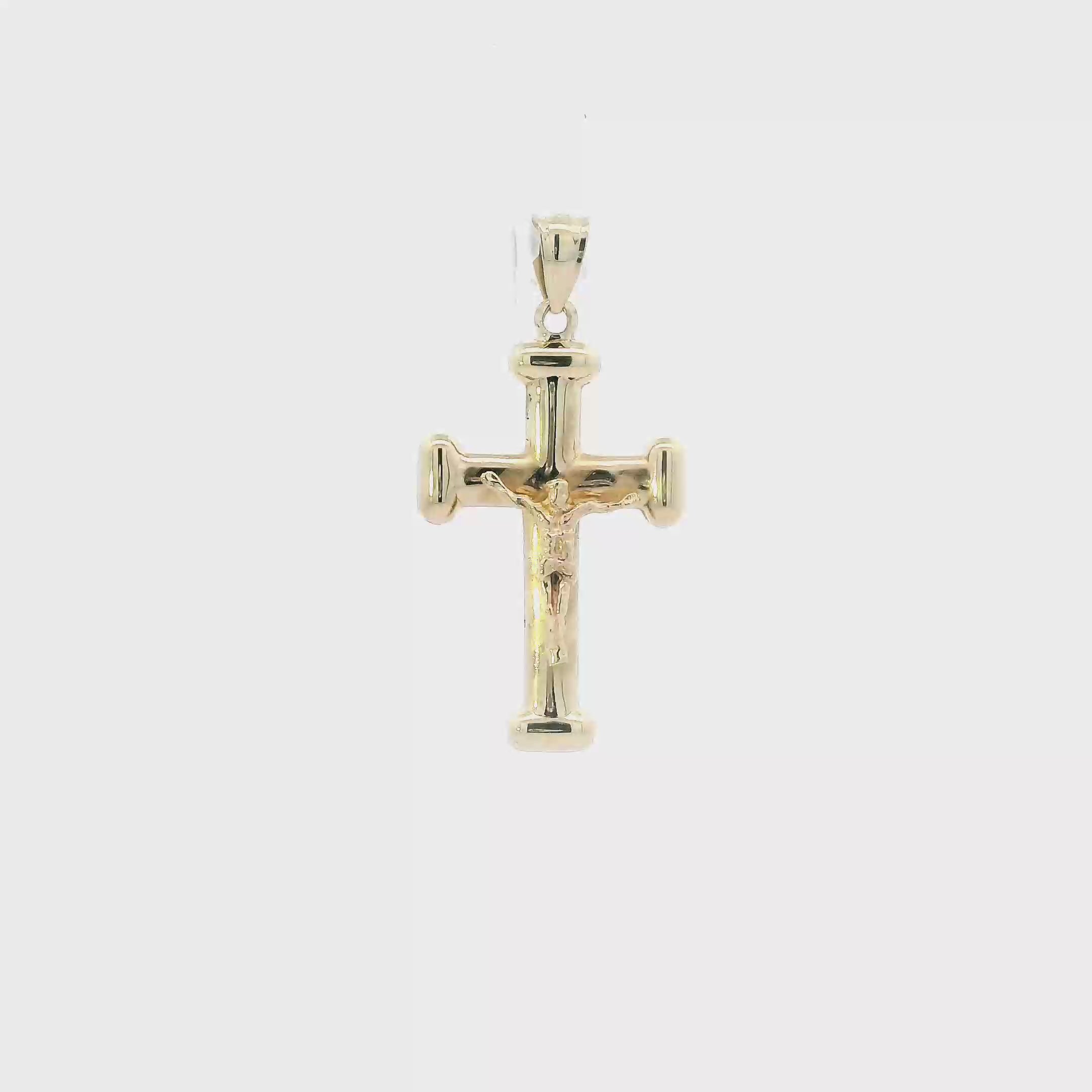 10K Yellow Gold Crucifix