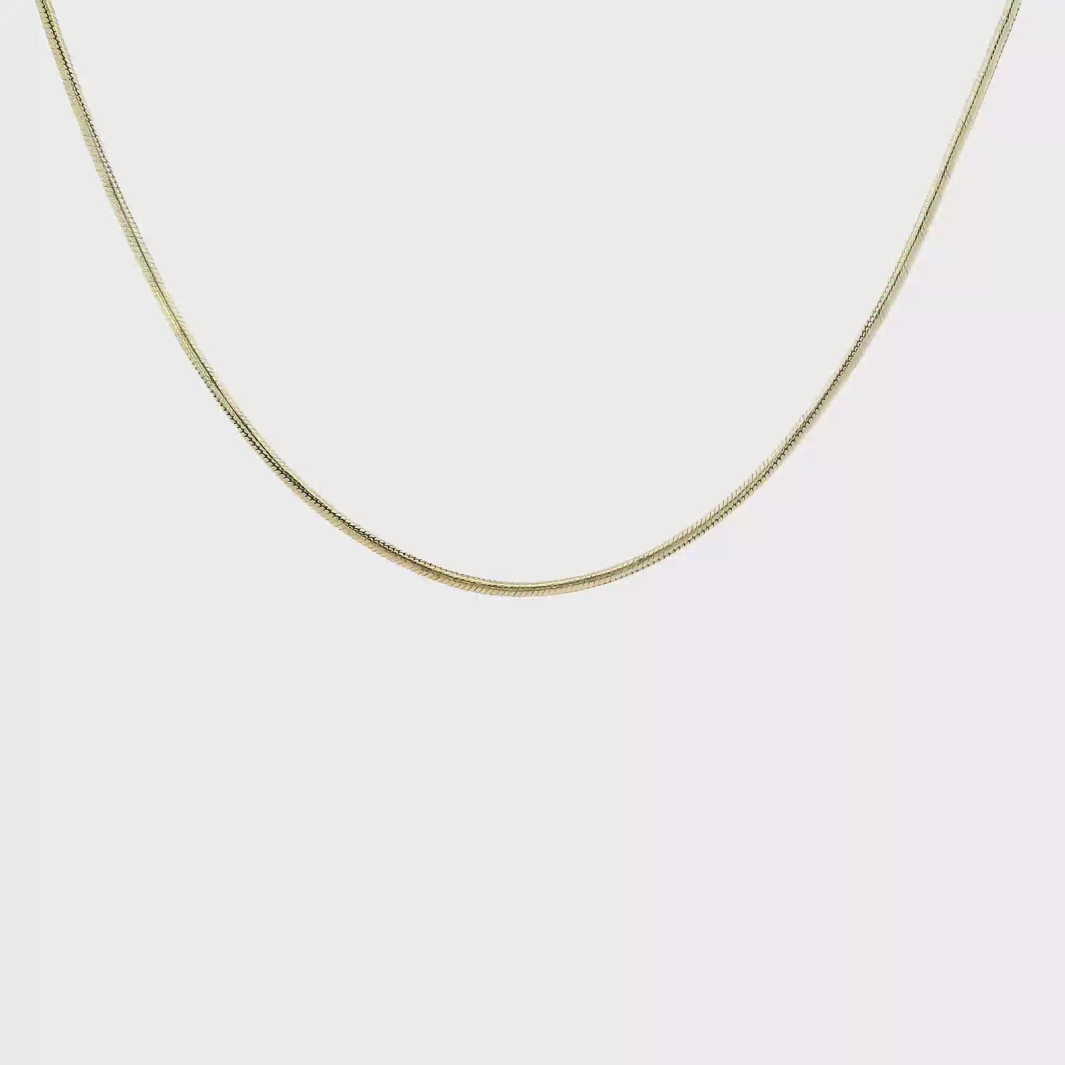 14K Yellow Gold 15