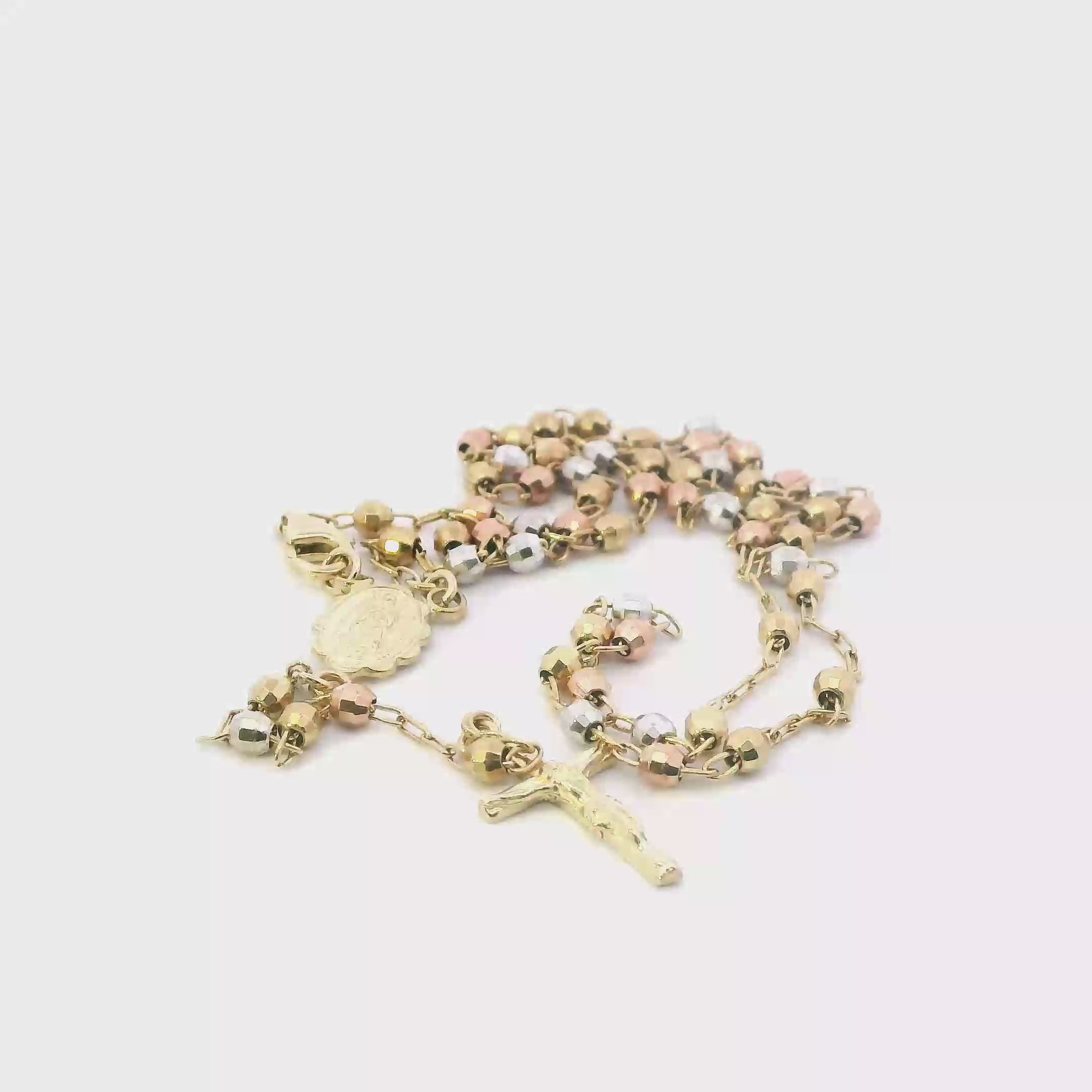 10K Tri Color Gold 18