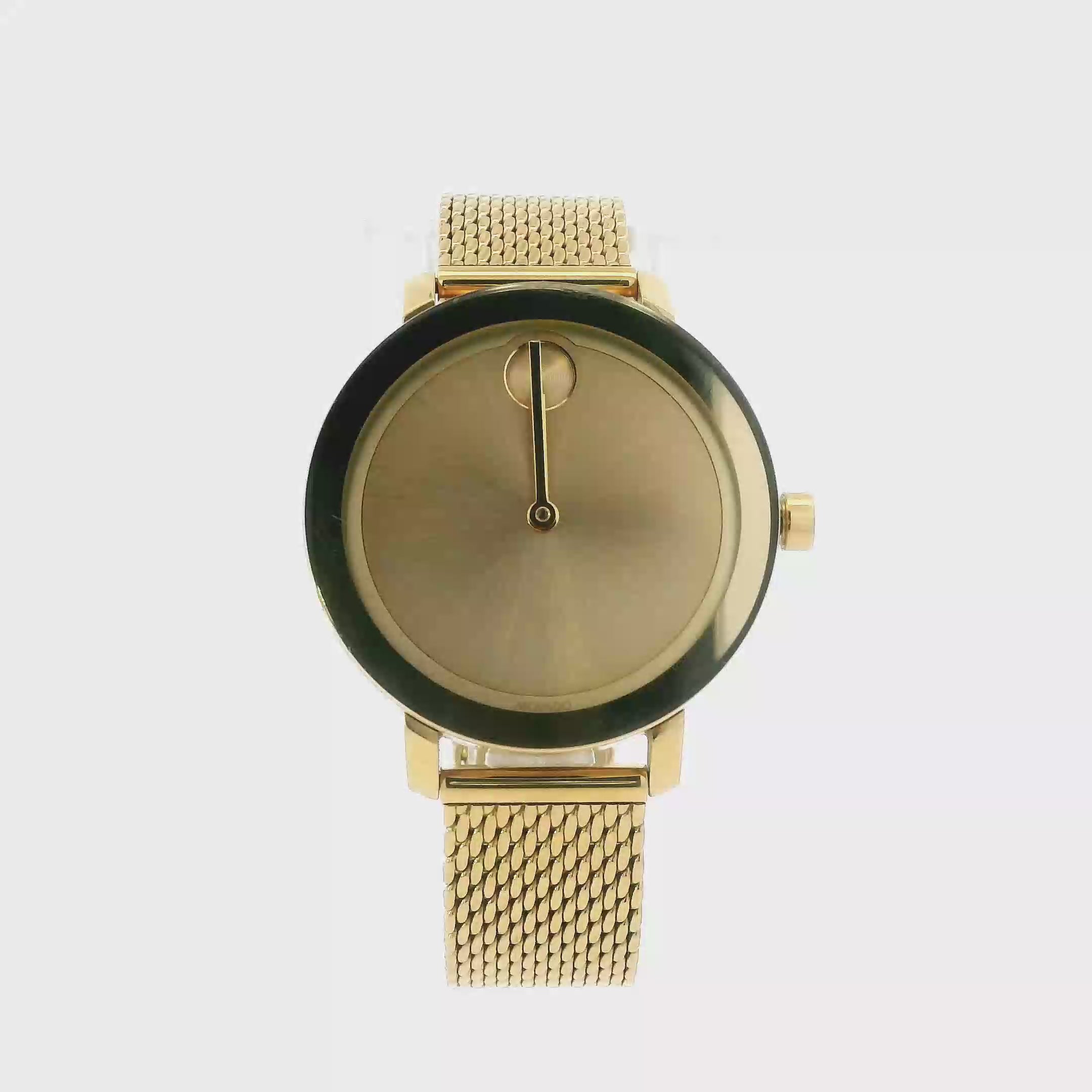 Movado Bold Mesh Band Mens Wristwatch - 3600560