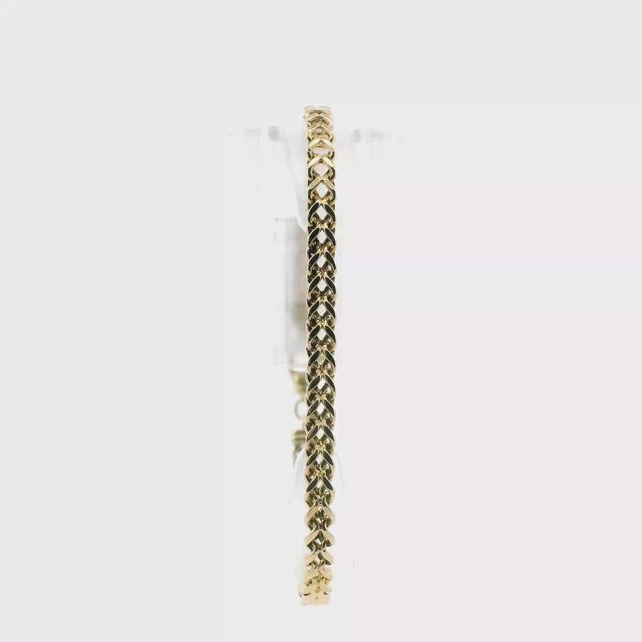 14K Yellow Gold 8