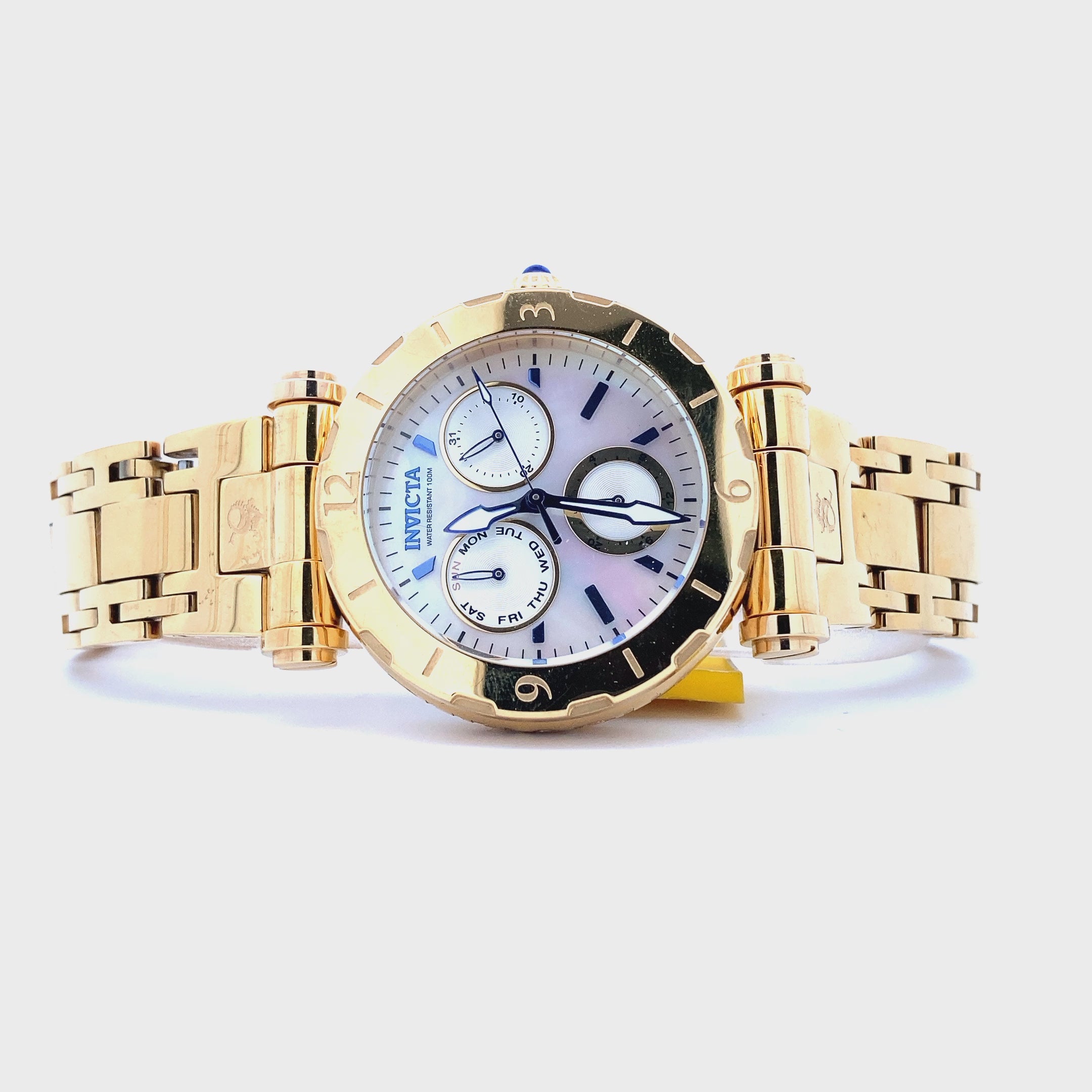 Invicta Subaqua Gold-Tone Stainless Steel Women's Watch 24428