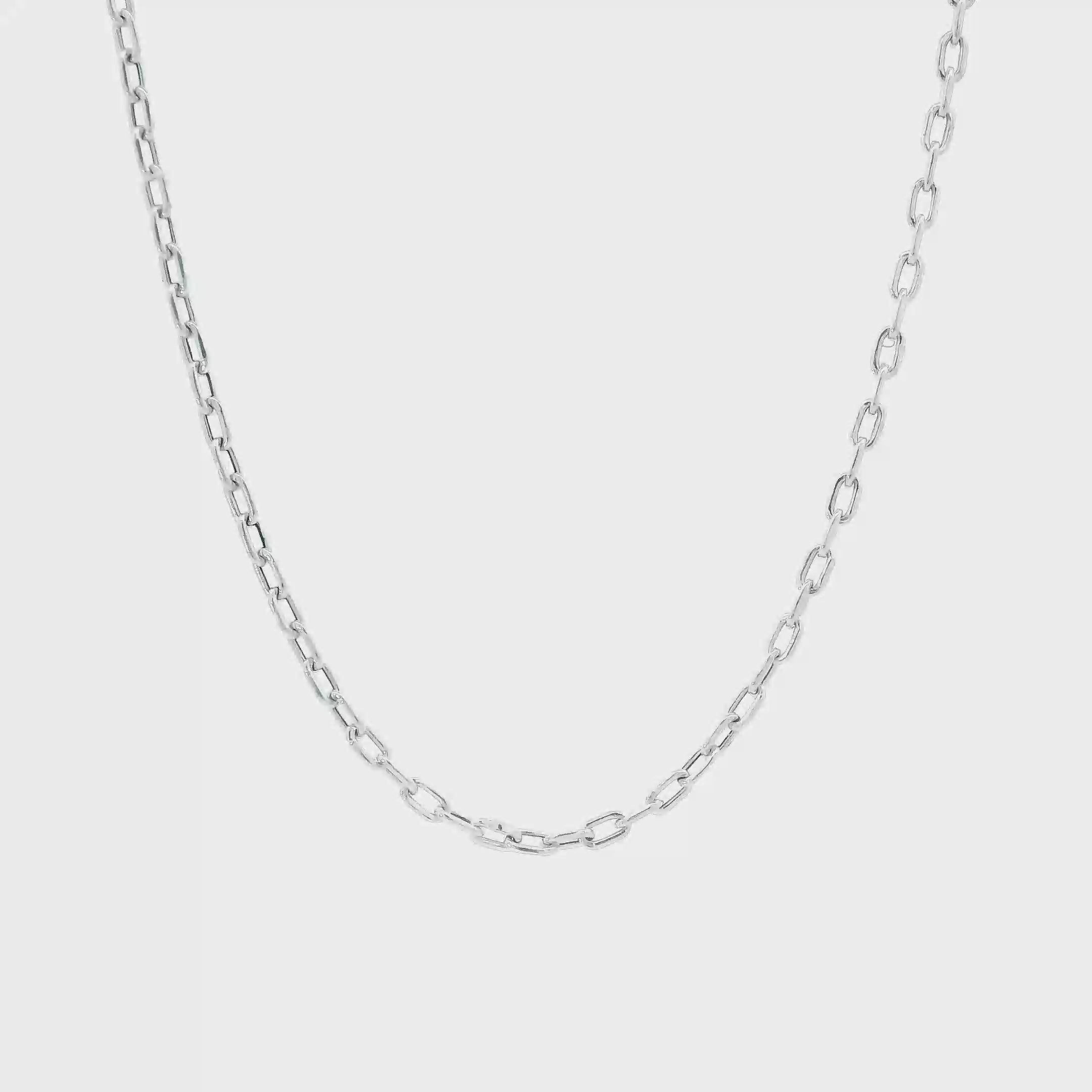 18K White Gold 23.5
