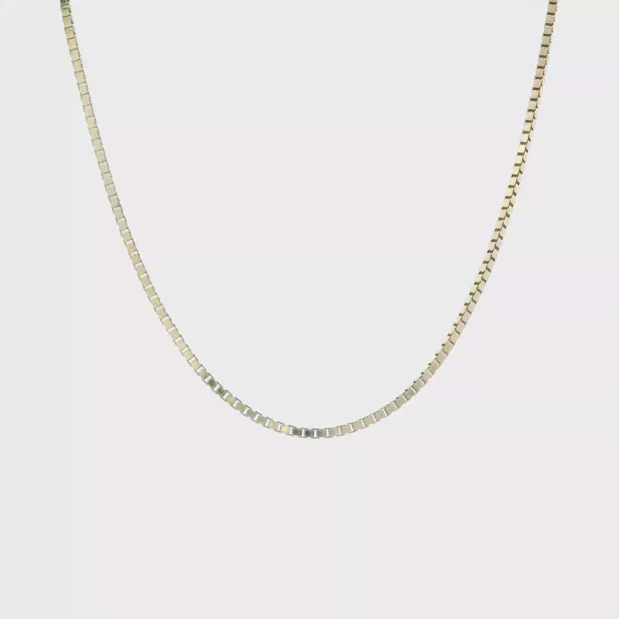 14K Yellow Gold 17.5