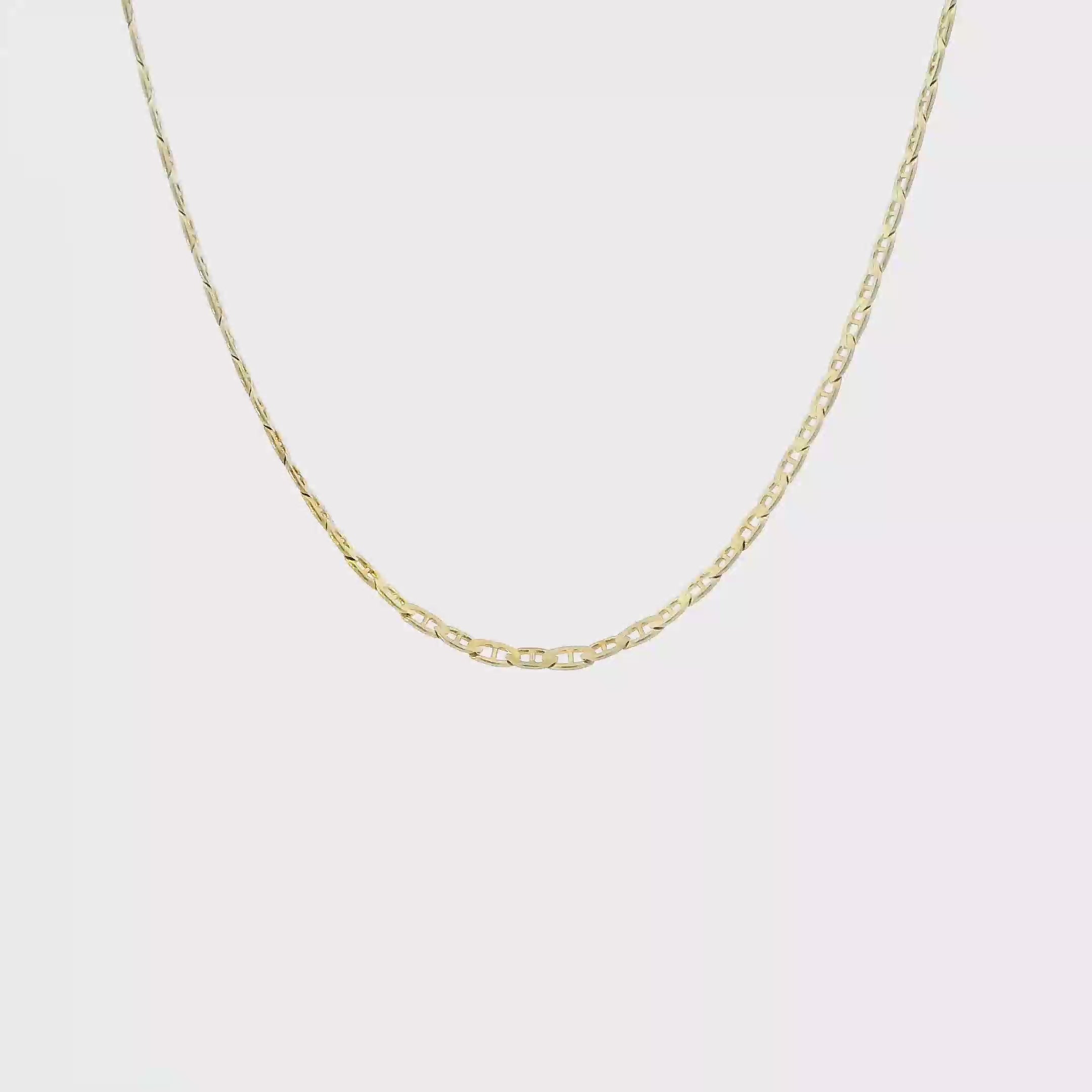14K Yellow Gold 18