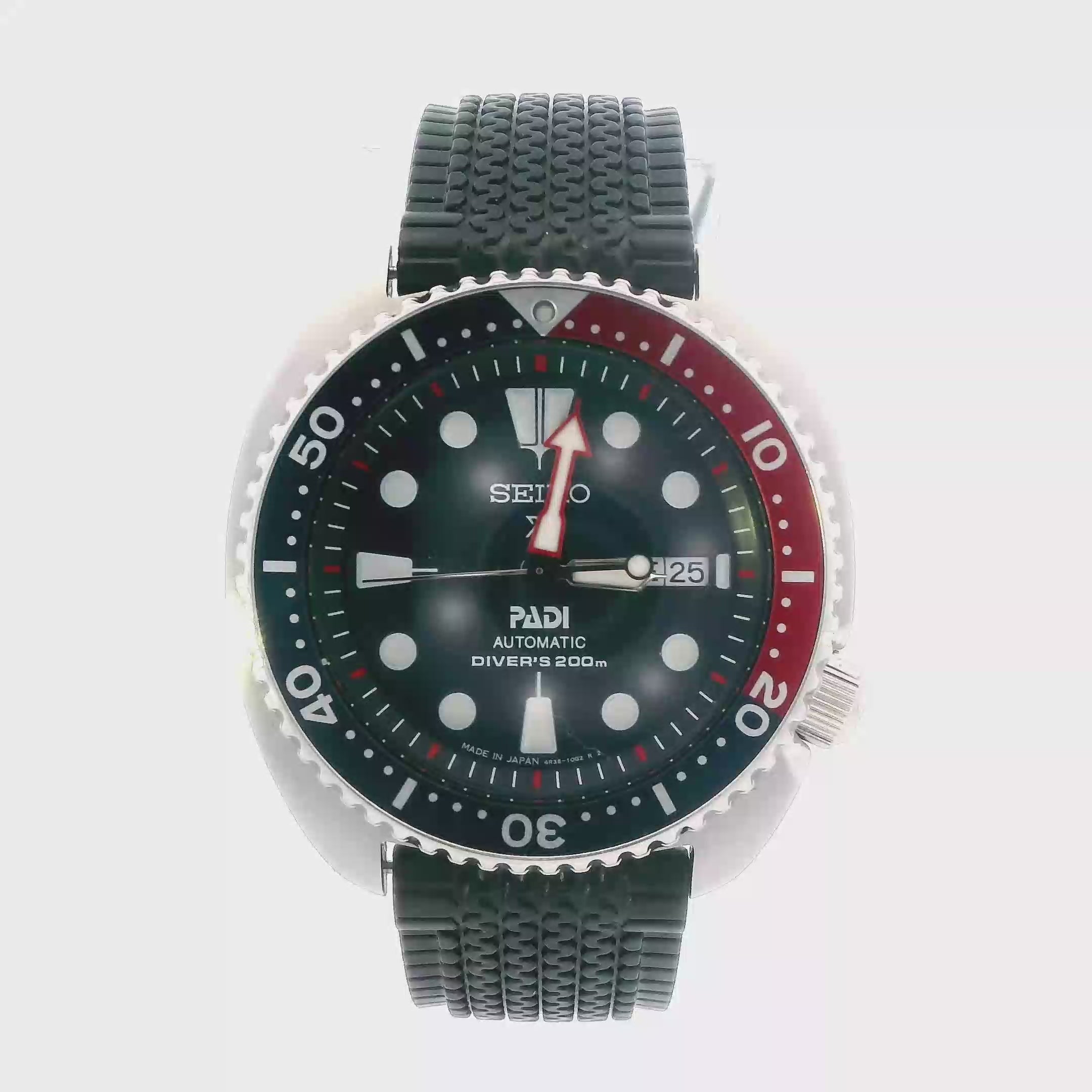 Seiko X Padi Special Edition Divers Wristwatch - 4R36-05H0