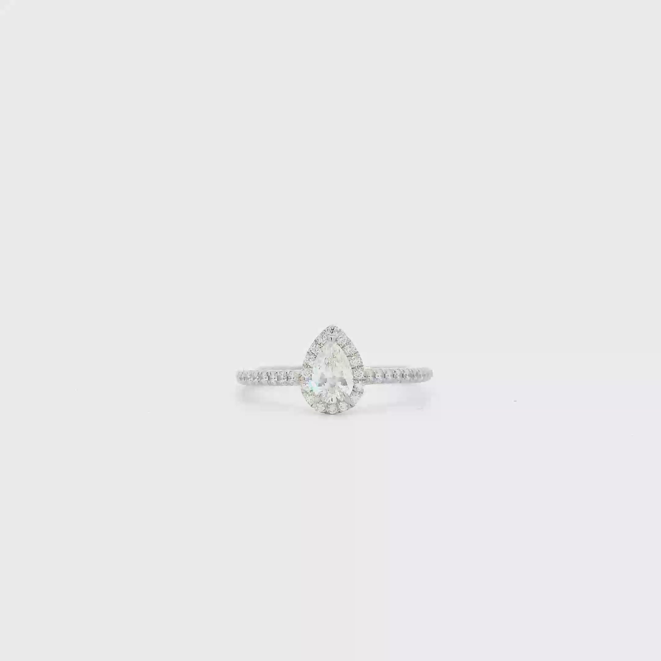 Tiffany & Co Platinum Diamond Women's Ring - 0.78ct