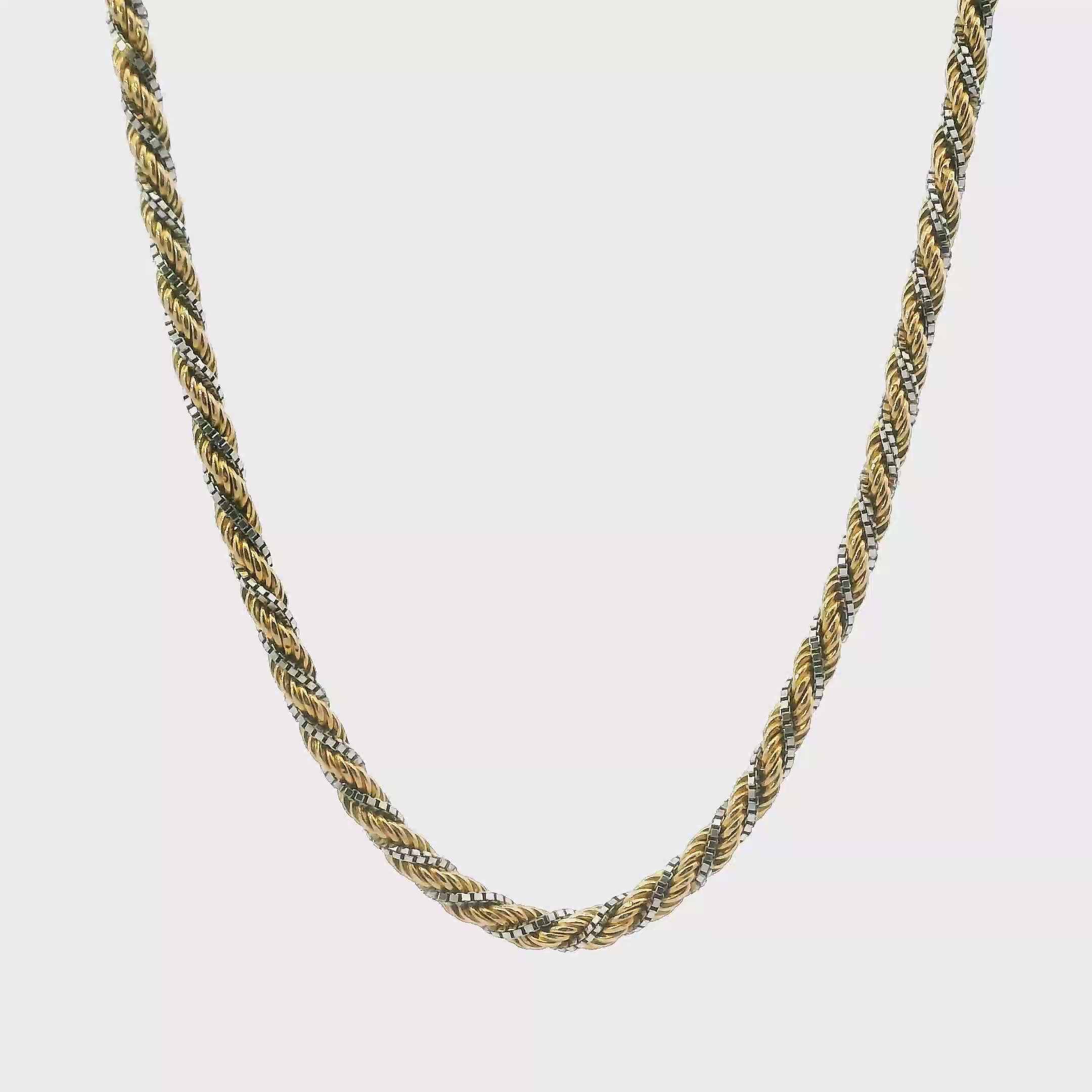 14K Yellow & White Gold 31