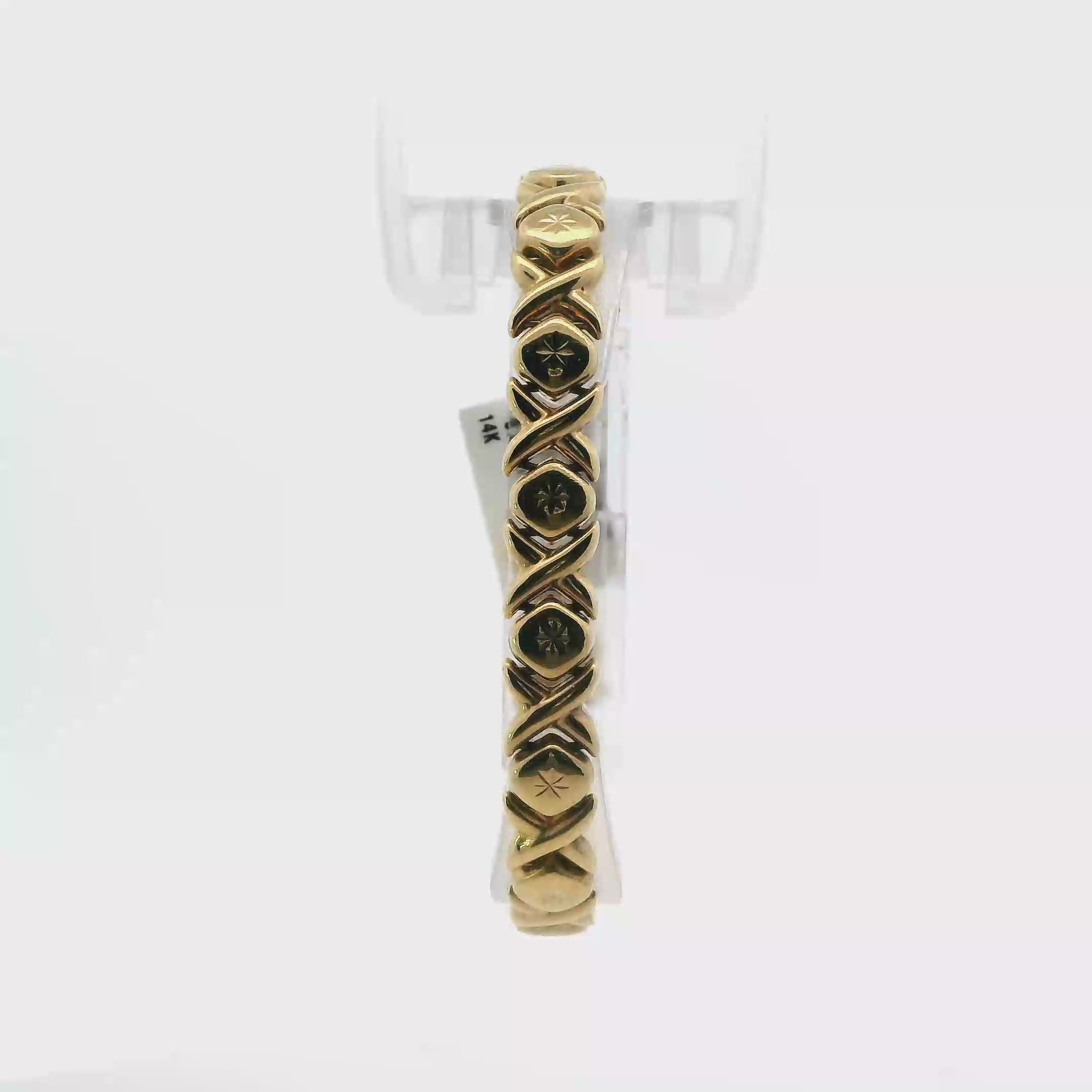 14K Yellow Gold 