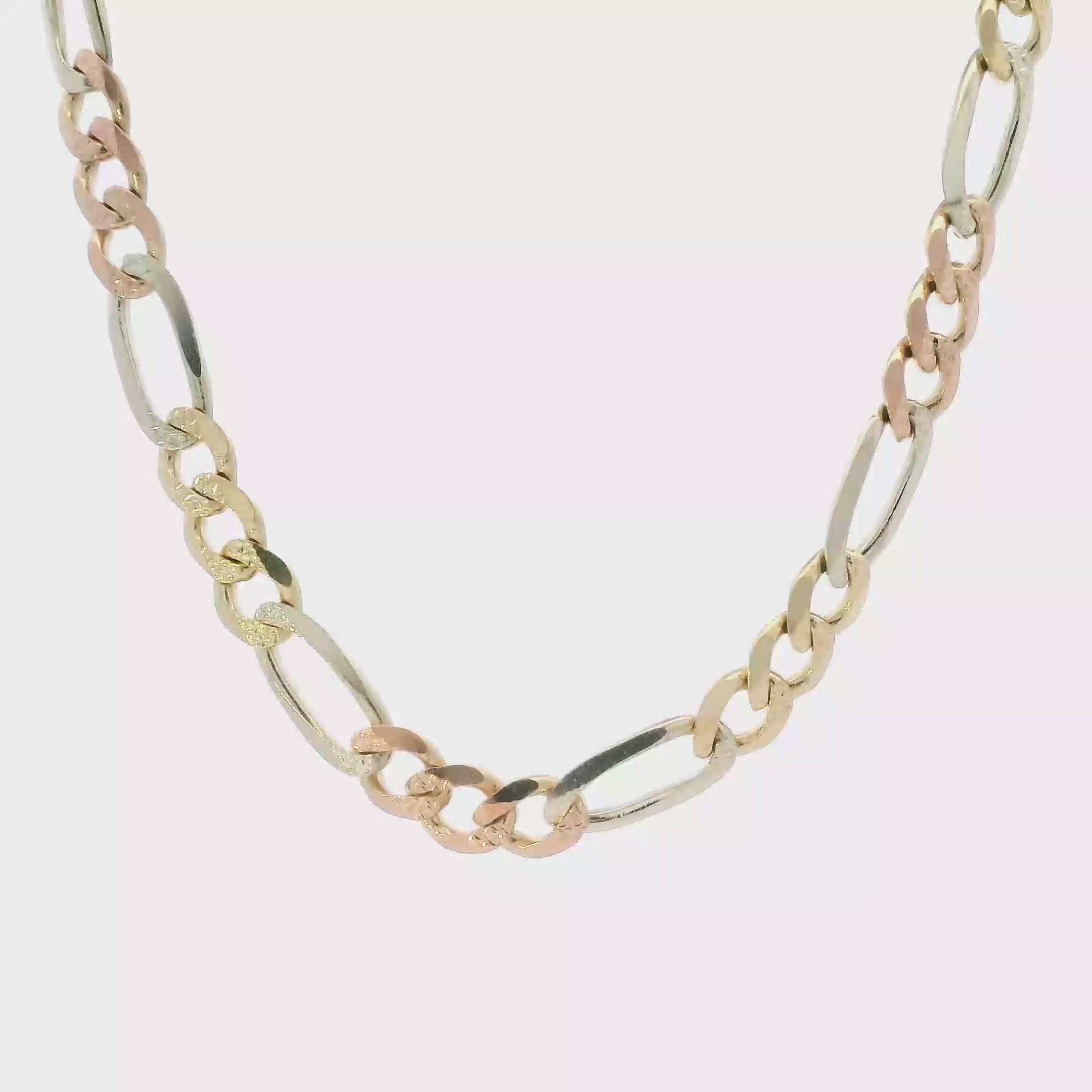 14K Tri Color Gold 26