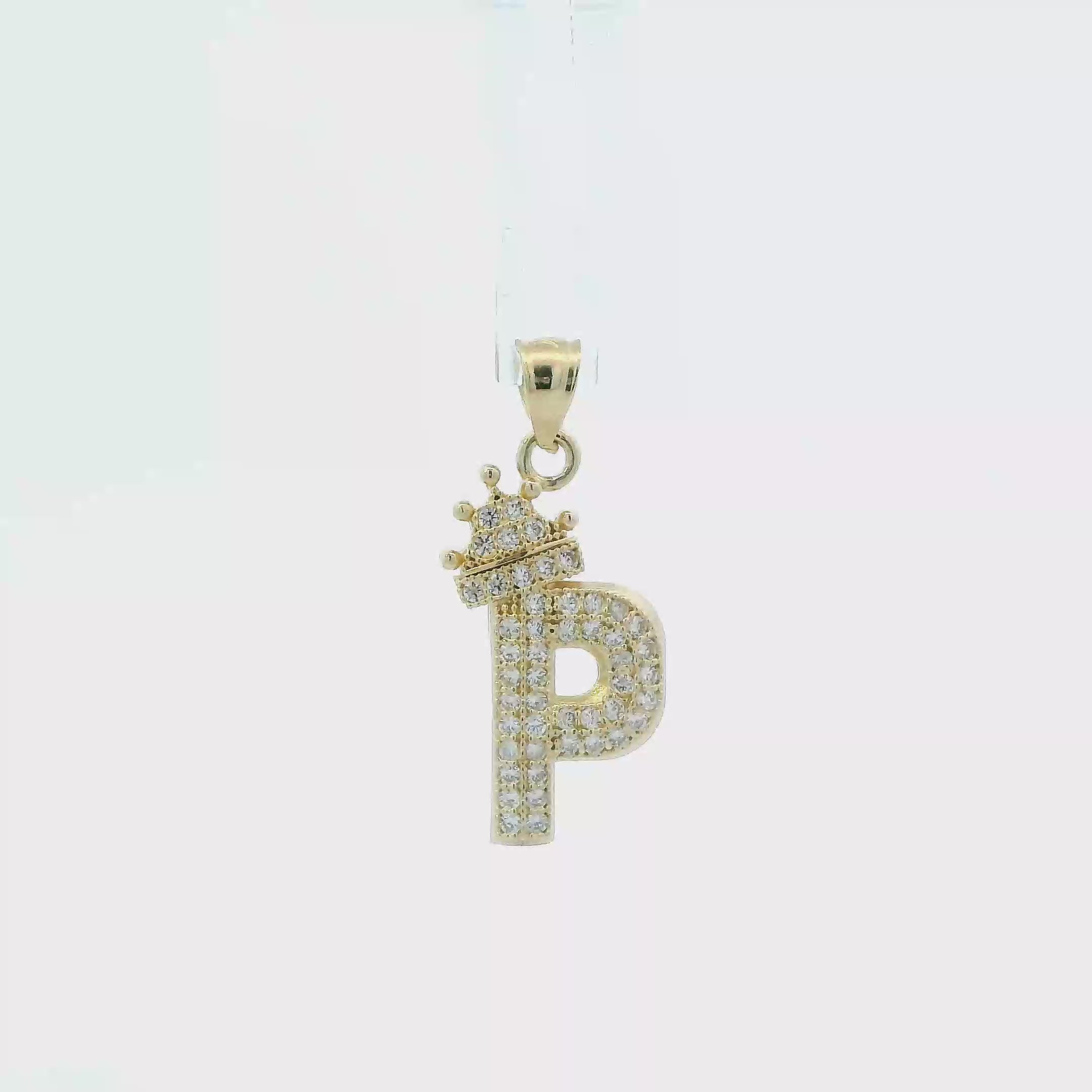 10K Yellow Gold Letter 