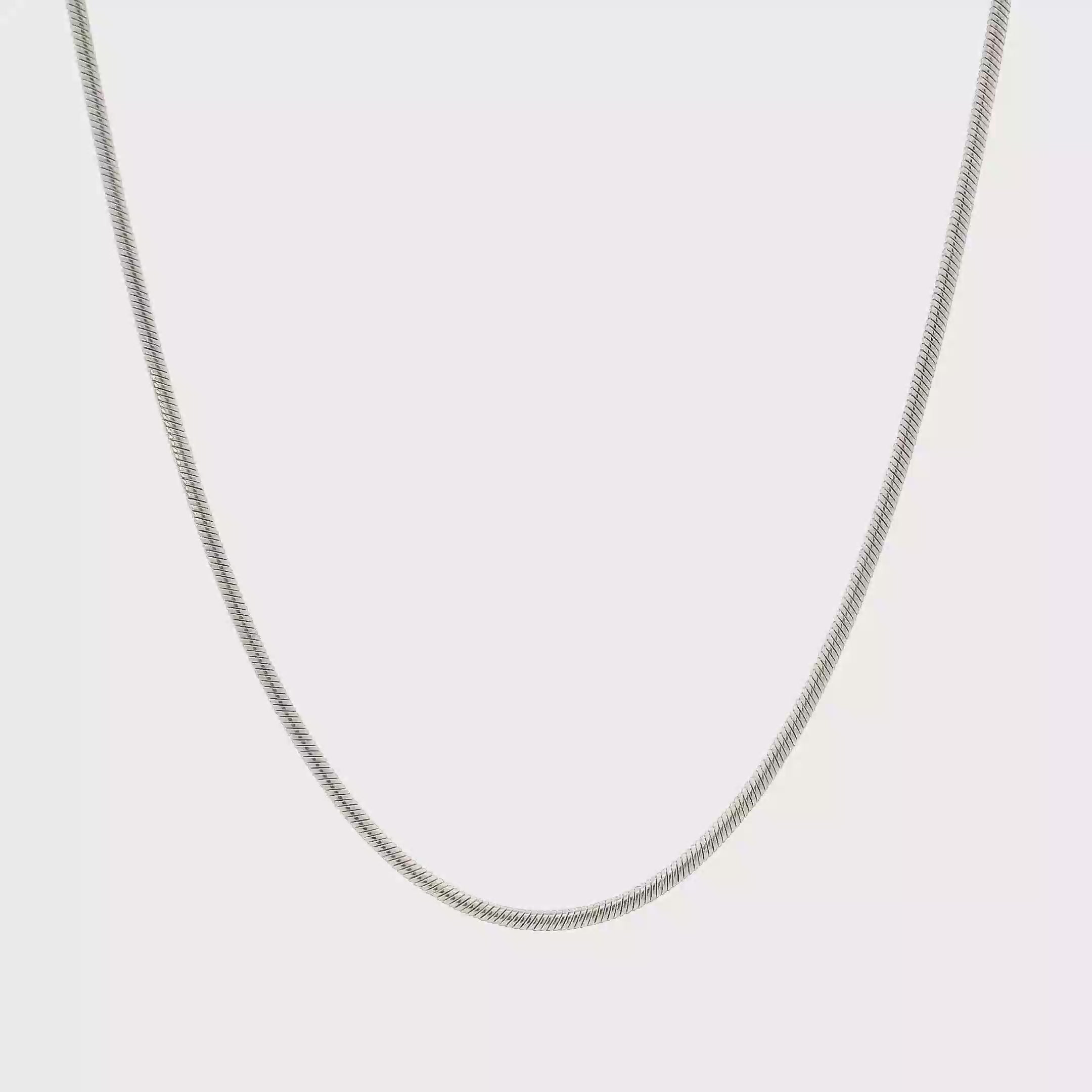 14K White Gold 20