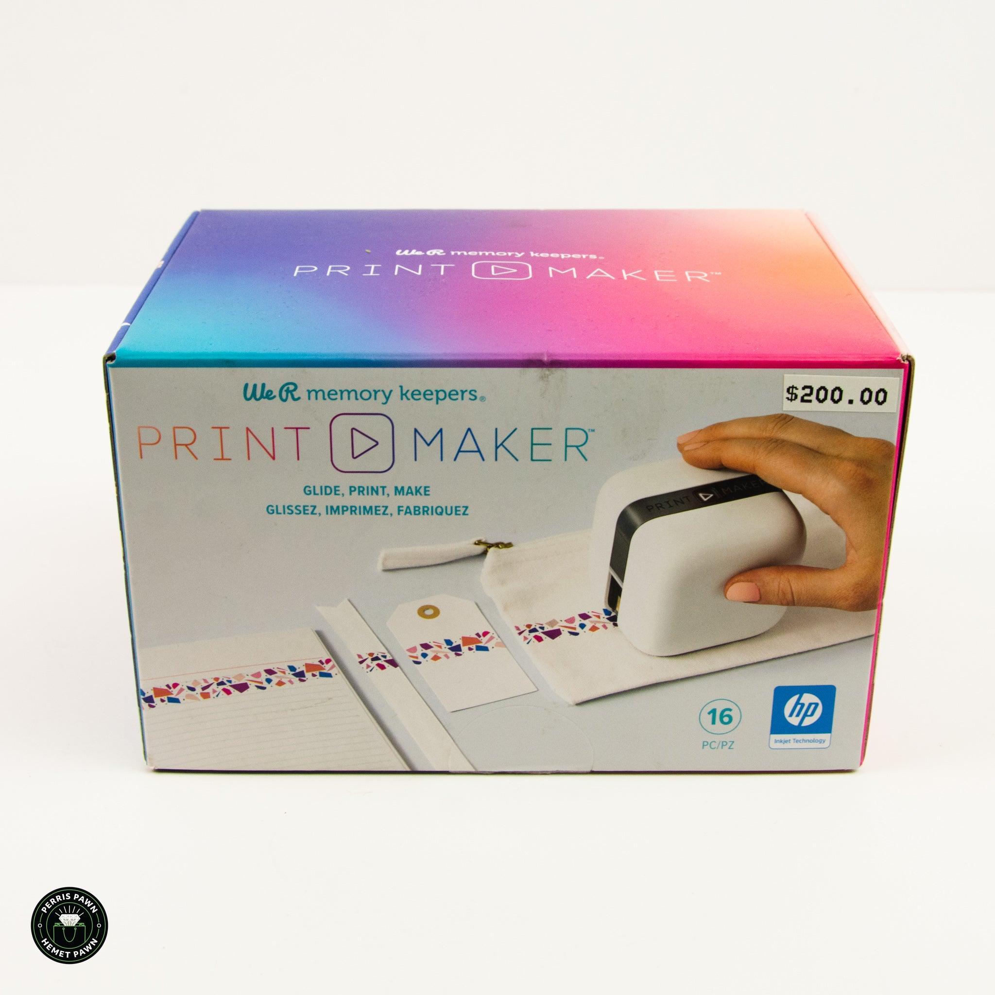 Print Maker We R Memory Keepers Printmaker Kit with HP Technology & Accessories - ipawnishop.com