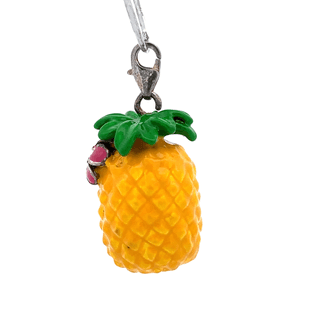 Rare Thomas Sabo Glam & Soul Large Enamelled Pineapple Pendant - ipawnishop.com