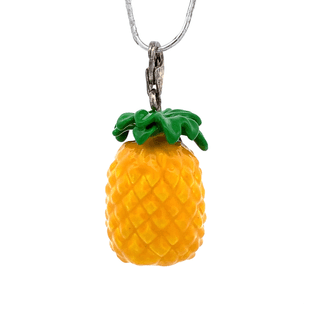 Rare Thomas Sabo Glam & Soul Large Enamelled Pineapple Pendant - ipawnishop.com