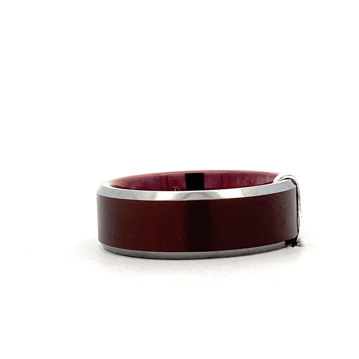 Rose Colored Tungsten Carbide Oxteel Men's Ring - ipawnishop.com