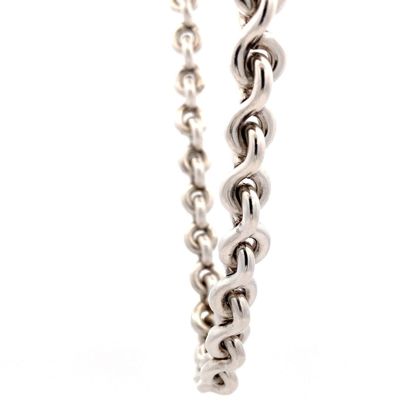 Sterling Silver 16", 7.5MM Linked Chain - ipawnishop.com