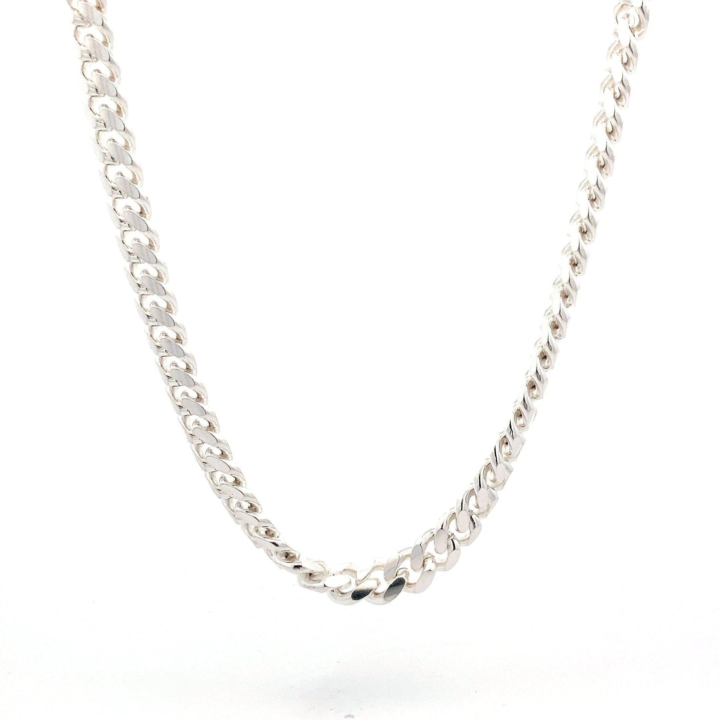 Sterling Silver 22" Miami Cuban Chain - ipawnishop.com