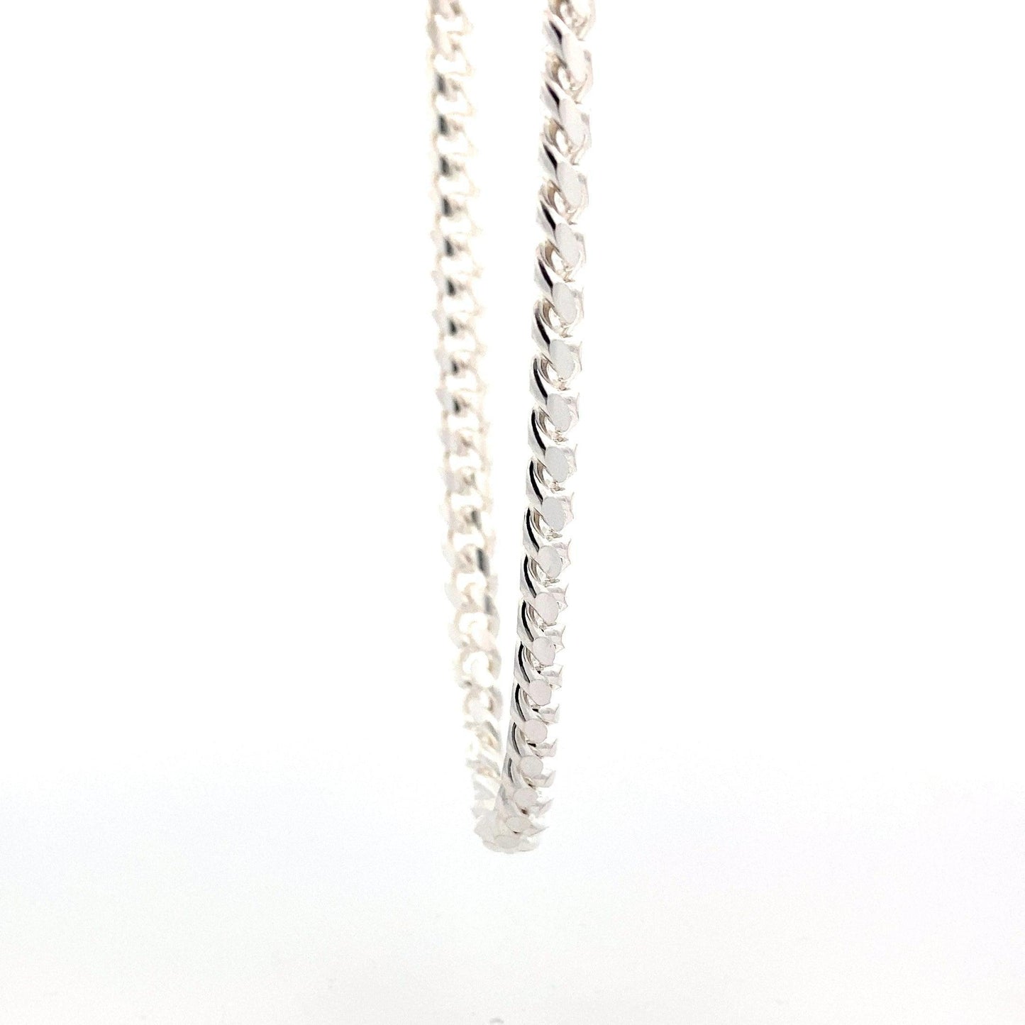 Sterling Silver 22" Miami Cuban Chain - ipawnishop.com