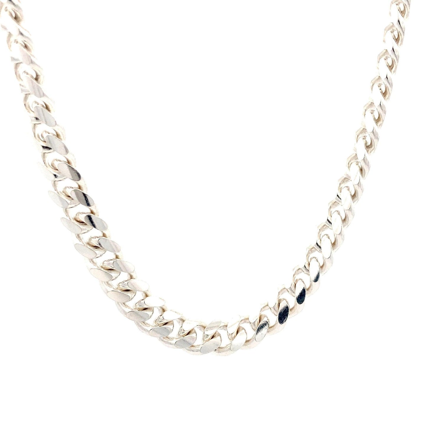 Sterling Silver 24" Miami Cuban Chain - ipawnishop.com