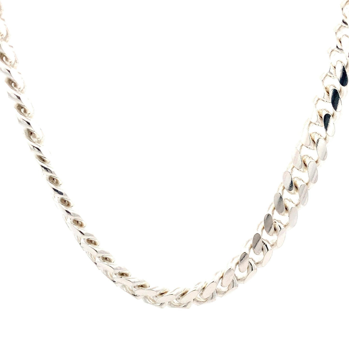 Sterling Silver 24" Miami Cuban Chain - ipawnishop.com