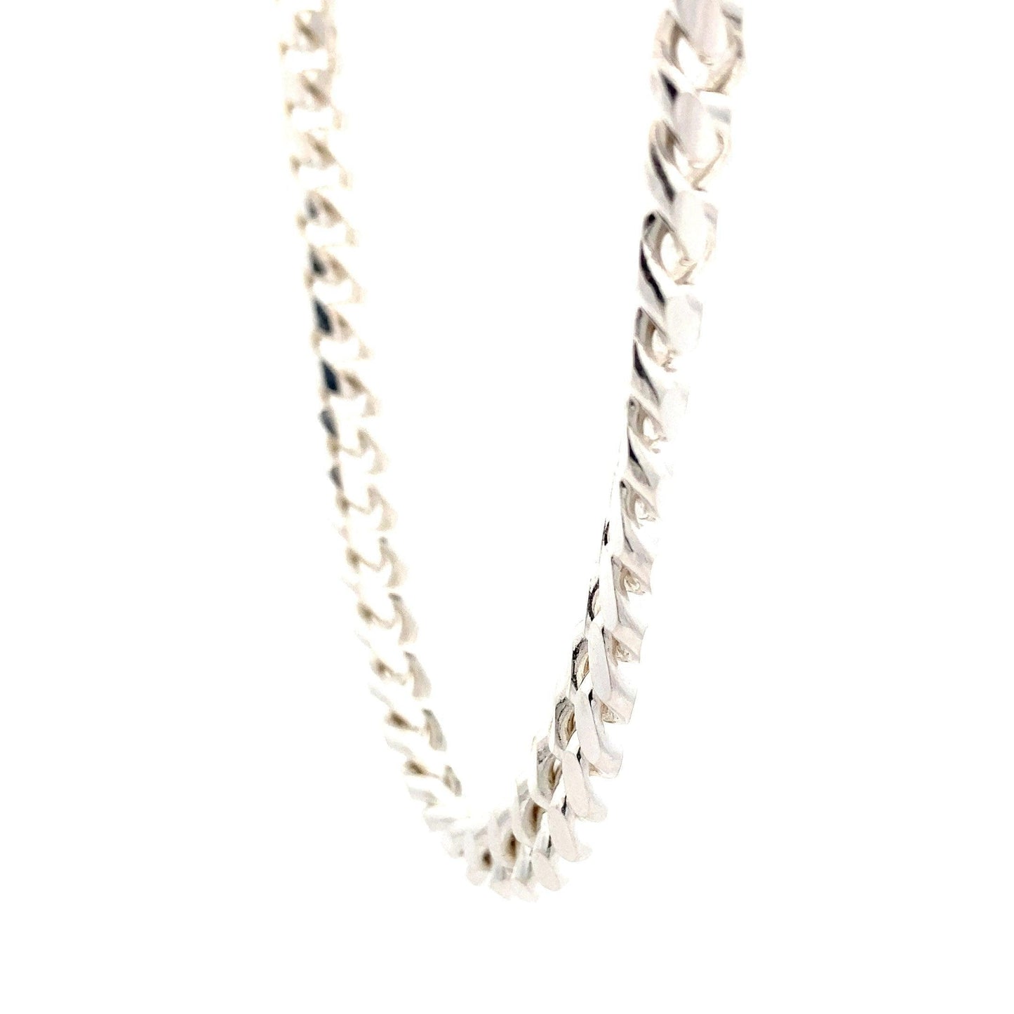 Sterling Silver 24" Miami Cuban Chain - ipawnishop.com