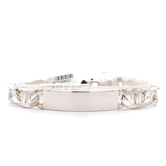 Sterling Silver 8" Curb ID Bracelet - ipawnishop.com