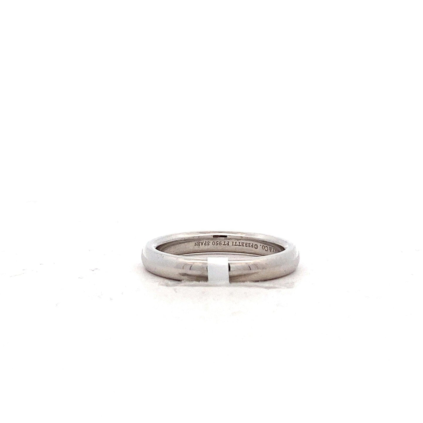 Tiffany & Co. Platinum Smooth 2.6MM Band - Peretti Spain 950 - ipawnishop.com