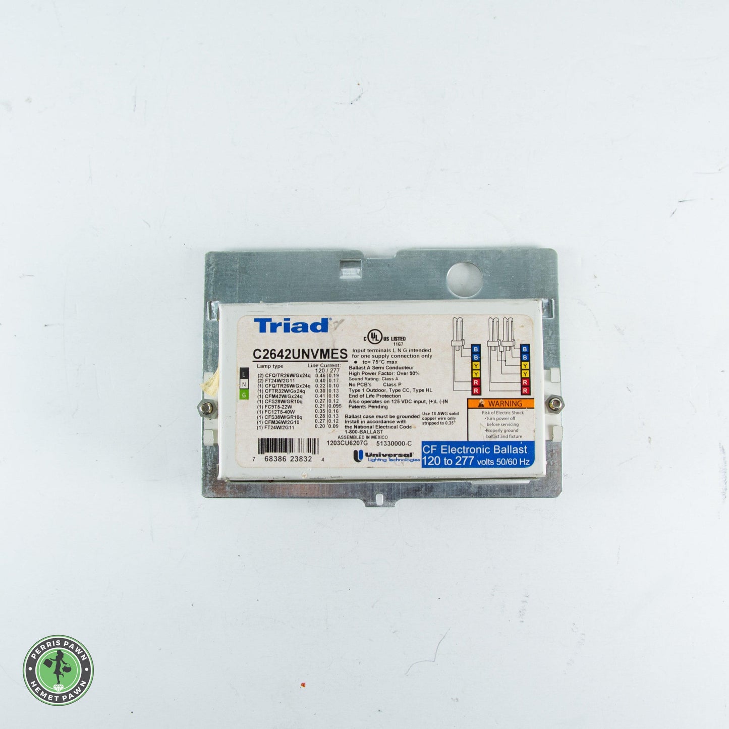 Universal Lighting C242UNVME Triad Electronic Ballasts 120/277 VAC 60Hz - ipawnishop.com