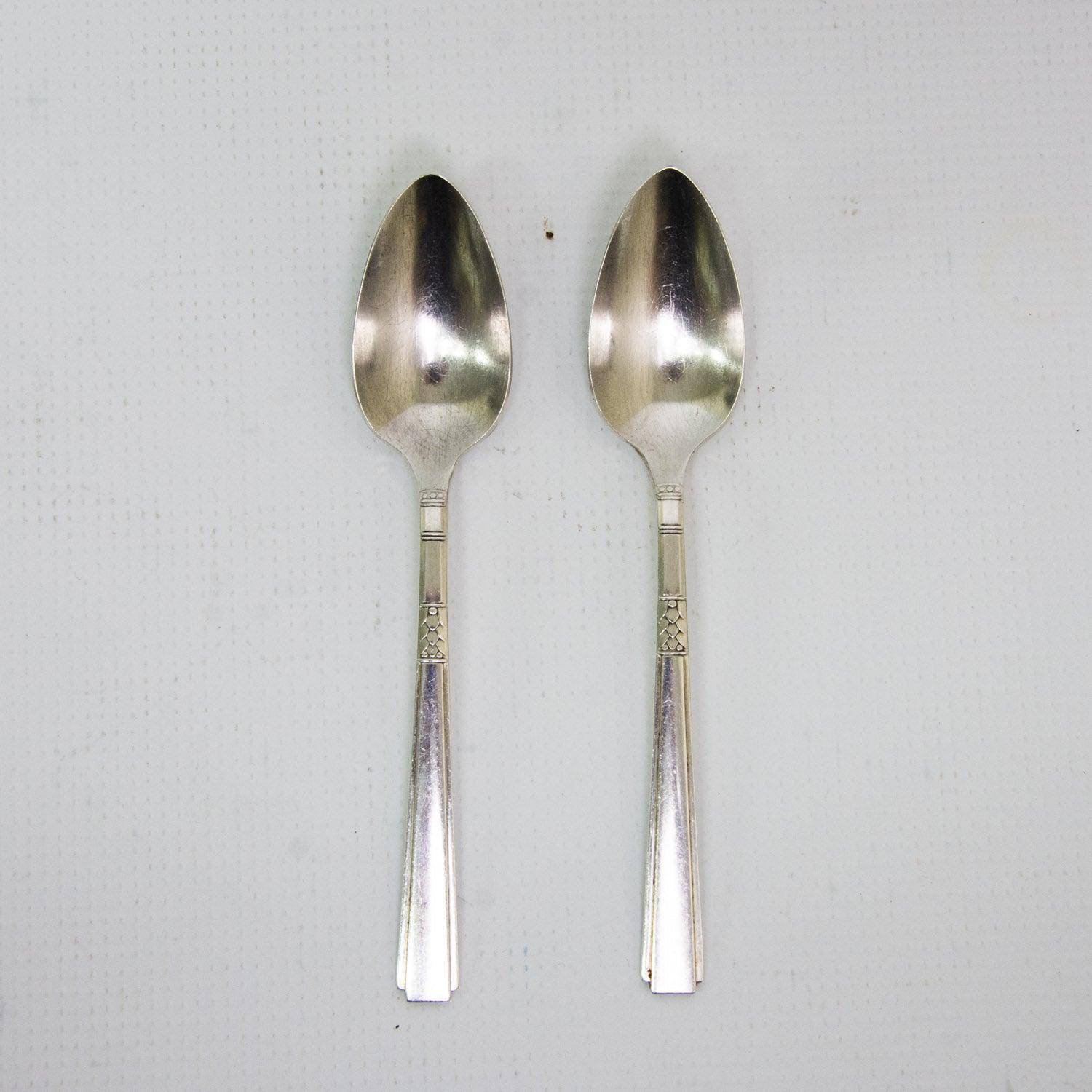 Silver plated deals tea spoons