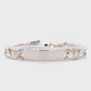 Sterling Silver 8" Curb ID Bracelet